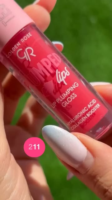 لیپ گلاس حجم دهنده گلدن رز مدل Lip Plumped